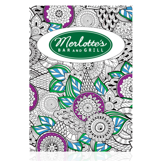 Branded A4 Colouring Notebooks